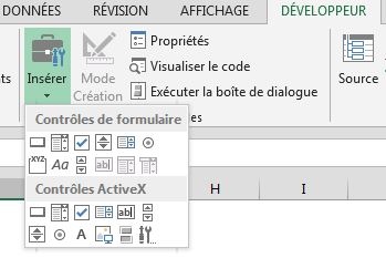Insérer un bouton de contrôle - Excel Québec