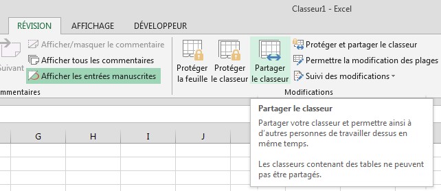 Partager un classeur Excel - Excel.Québec