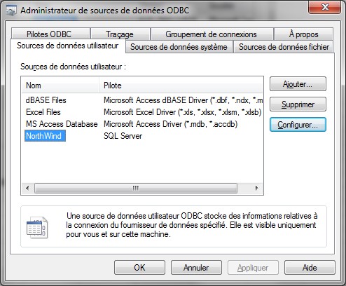 Connexion ODBC pour requete SQL - Excel.Québec