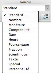La saisie de données dans Excel